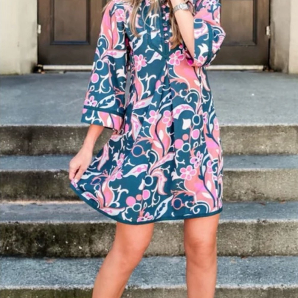 Tuckernuck Cameron Eubanks Wimberly Magnolia Chintz Indre Dress